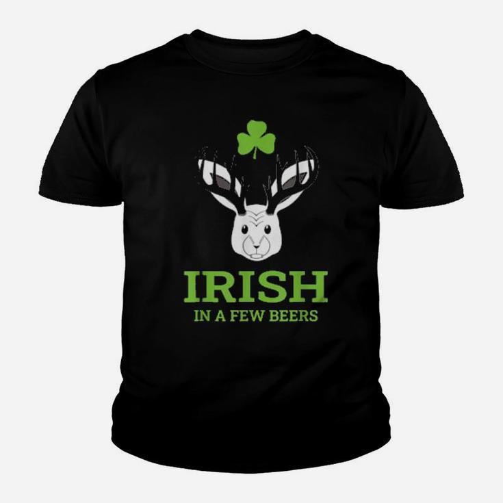 Irish In A Few Beers Bavarian Wolpertinger Beer Pub Outfit Youth T-shirt
