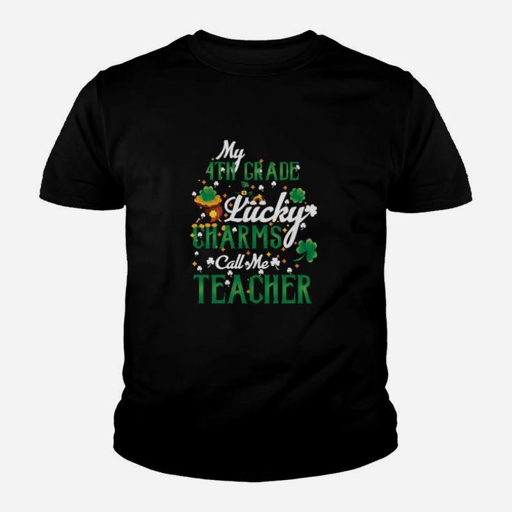 Irish Teacher St Patricks Day 4Th Grade Teacher Youth T-shirt