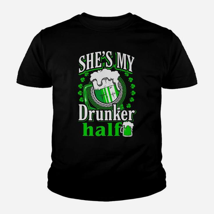 Irish Tshirts Men Couples Drinking St Patrick Day Bar Shirt Youth T-shirt