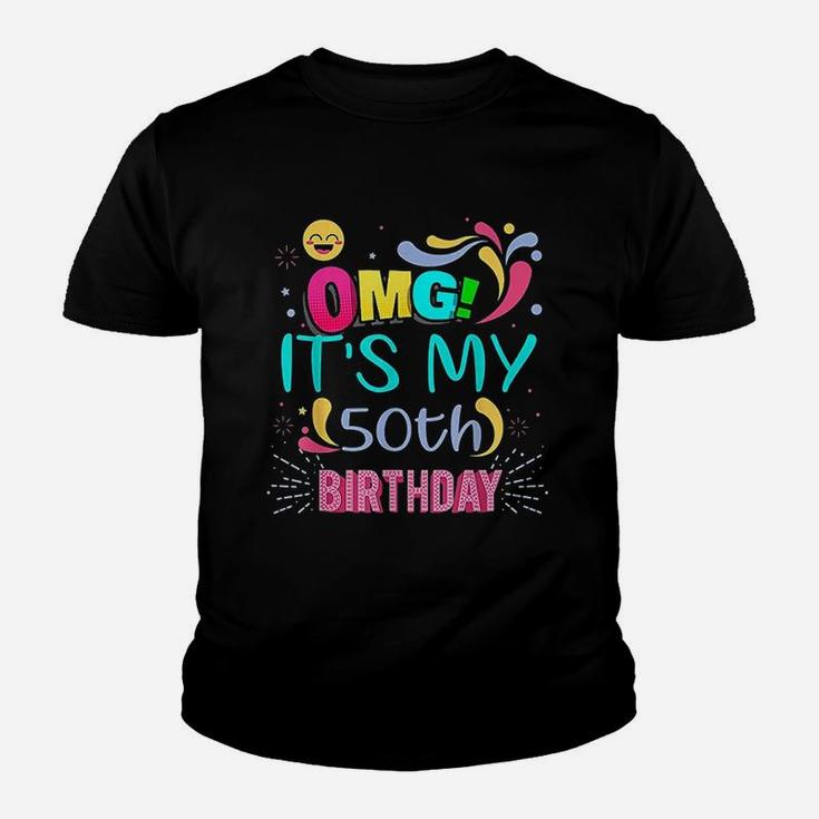 It Is My 50Th Birthday 50 Years Old Birthday Youth T-shirt
