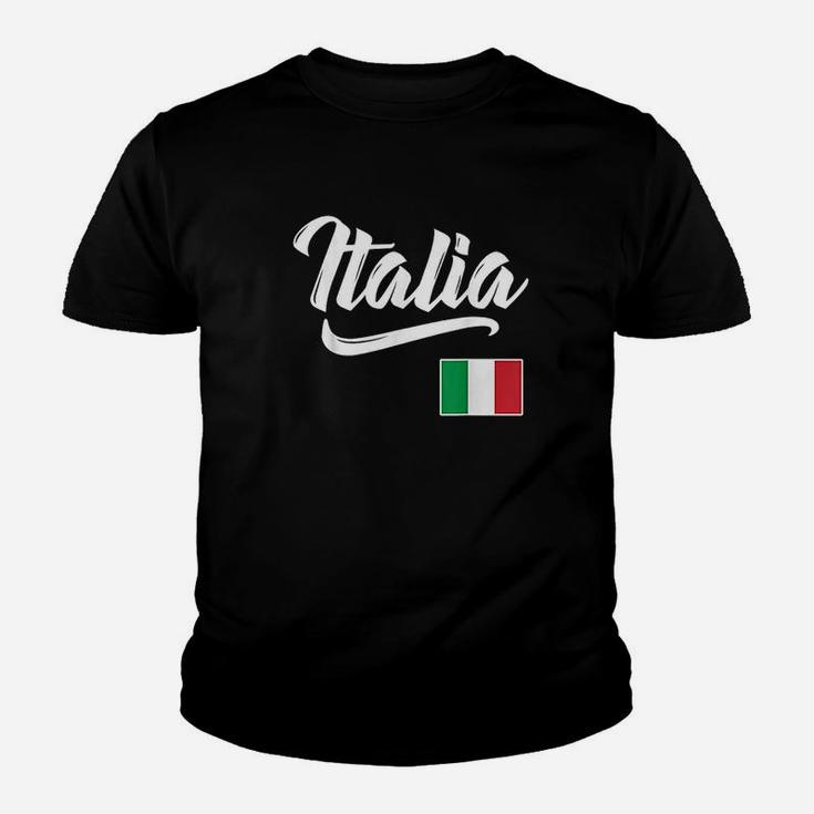 Italia Italian Flag Italy Italiano Heritage Gift Youth T-shirt