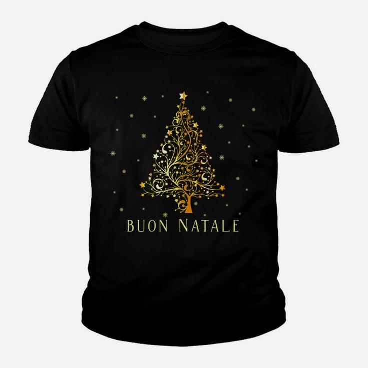 Italian Christmas Tree Italy Ornament Decoration Star Xmas Youth T-shirt