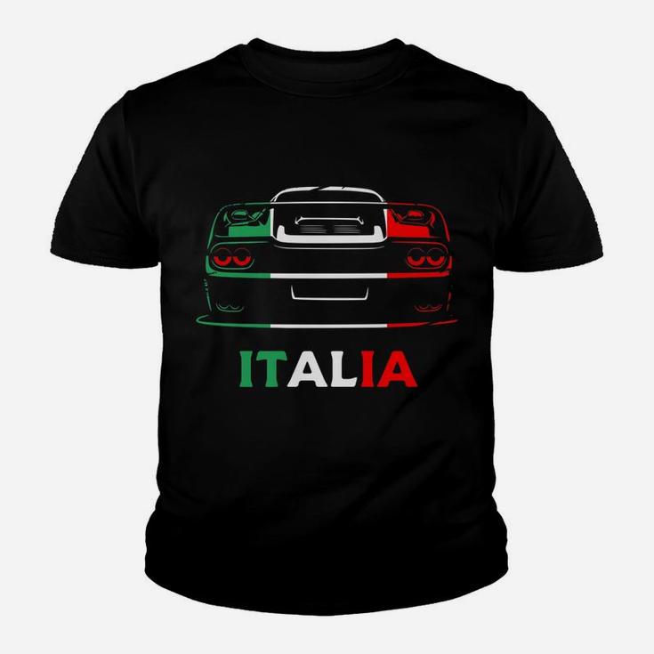 Italian Italy Retro Race Wear Supersport Vintage Car Youth T-shirt
