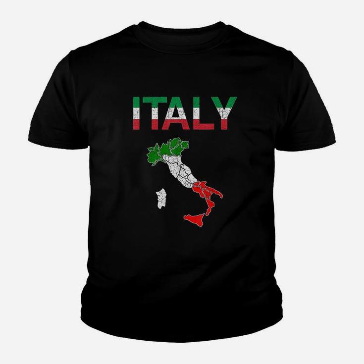 Italy Flag Vintage Italian Youth T-shirt