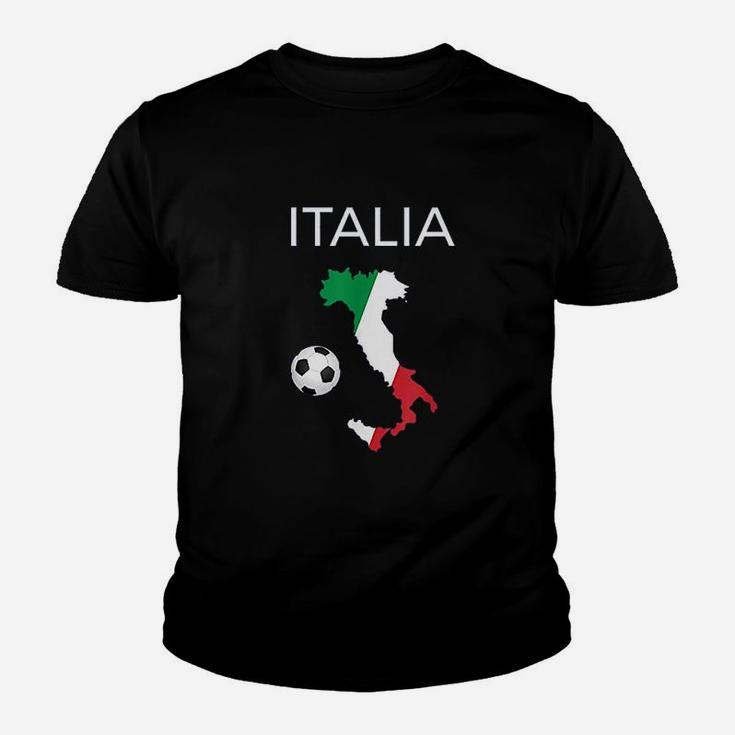 Italy Soccer Italian Italia Forza Azzurri Youth T-shirt