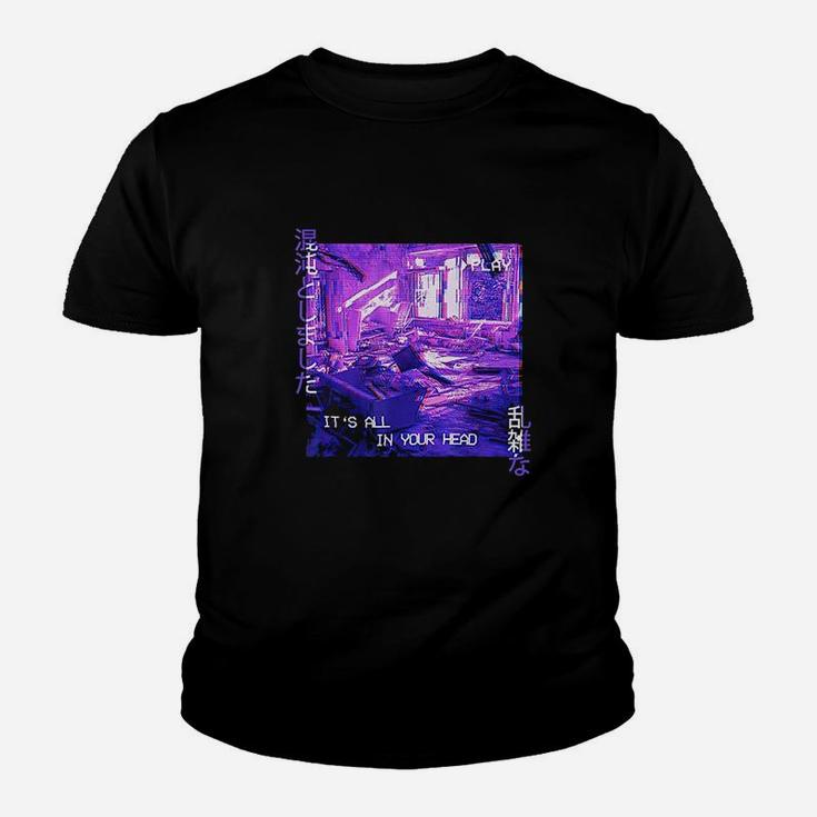 Its All In Your Head Sad 90S Glitch Aesthetic Youth T-shirt