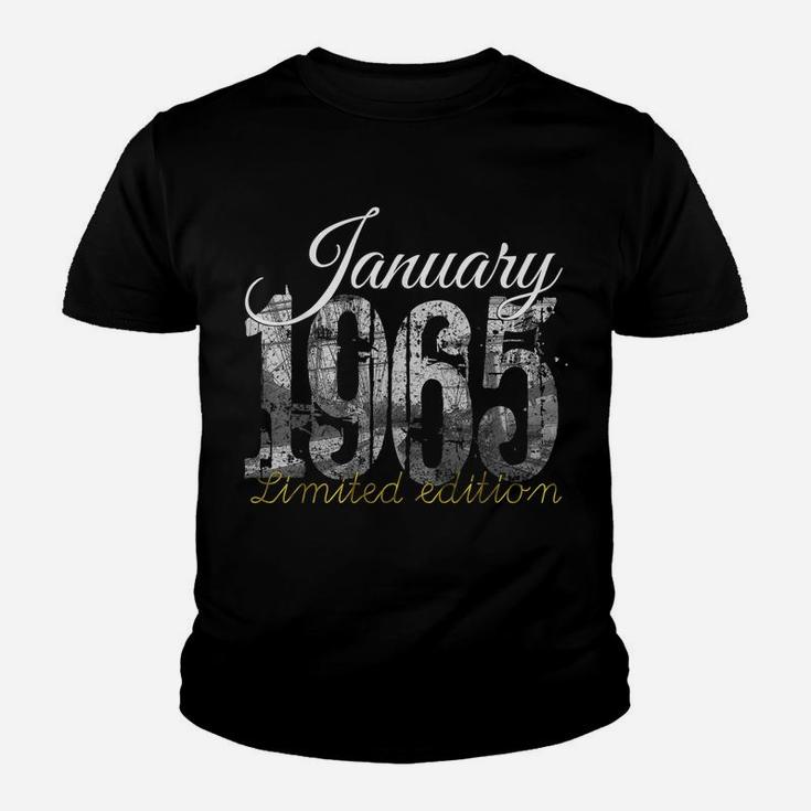 January 1965 Tee - 55 Year Old Shirt 1965 55Th Birthday Gift Youth T-shirt