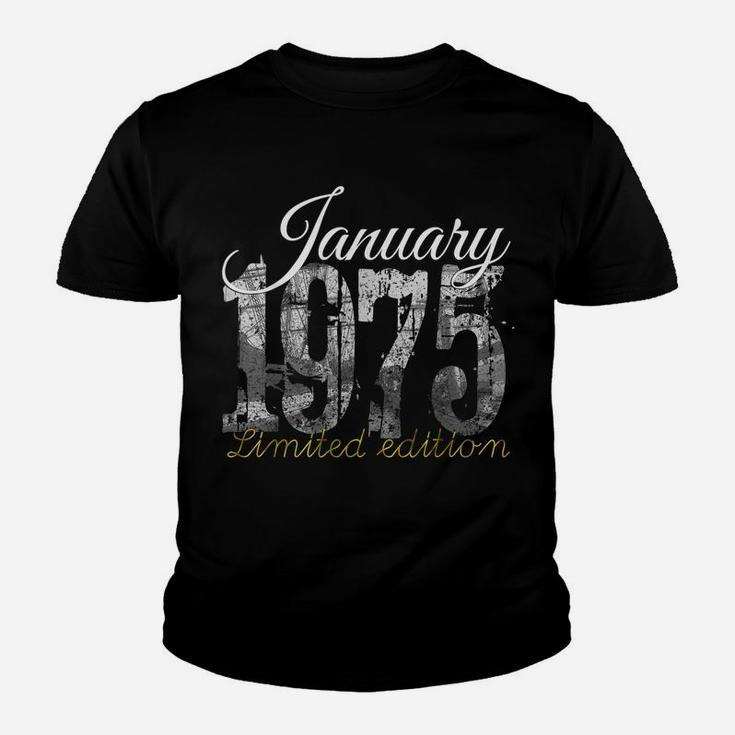 January 1975 Tee - 45 Year Old Shirt 1975 45Th Birthday Gift Youth T-shirt