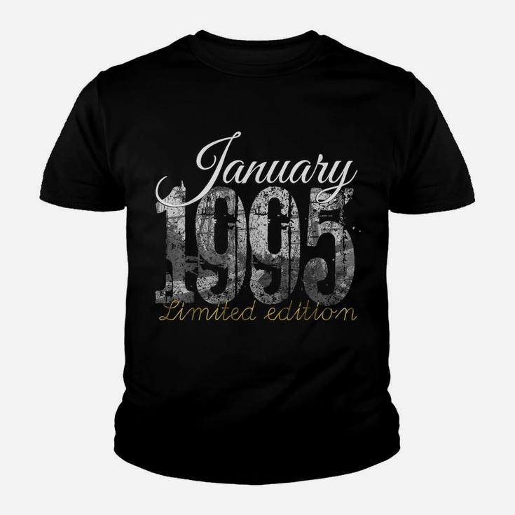 January 1995 Tee - 25 Year Old Shirt 1995 25Th Birthday Gift Youth T-shirt