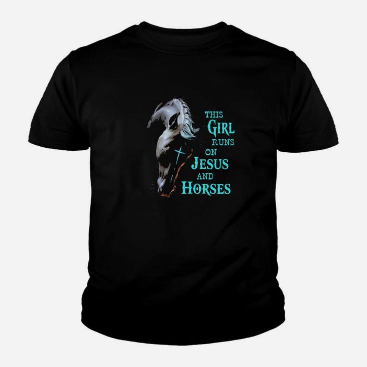 Jesus And Horse Youth T-shirt