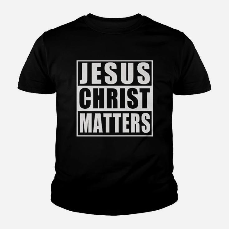 Jesus Christ Matters Youth T-shirt