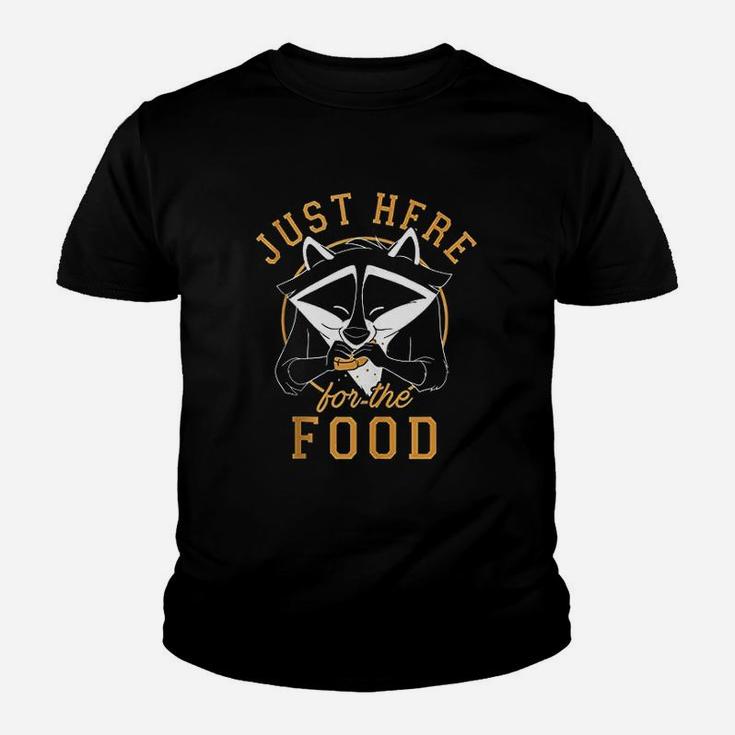 Just Here For The Food Youth T-shirt