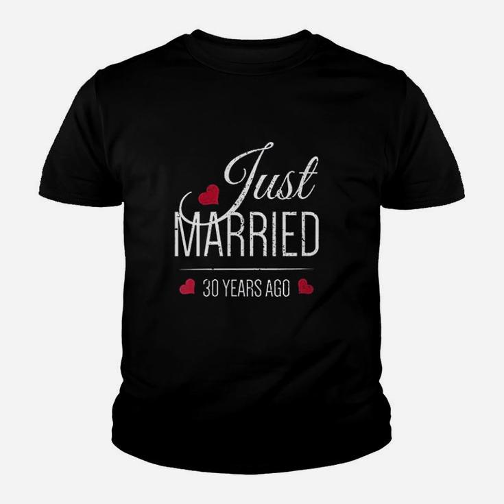 Just Married 30 Years Ago Youth T-shirt