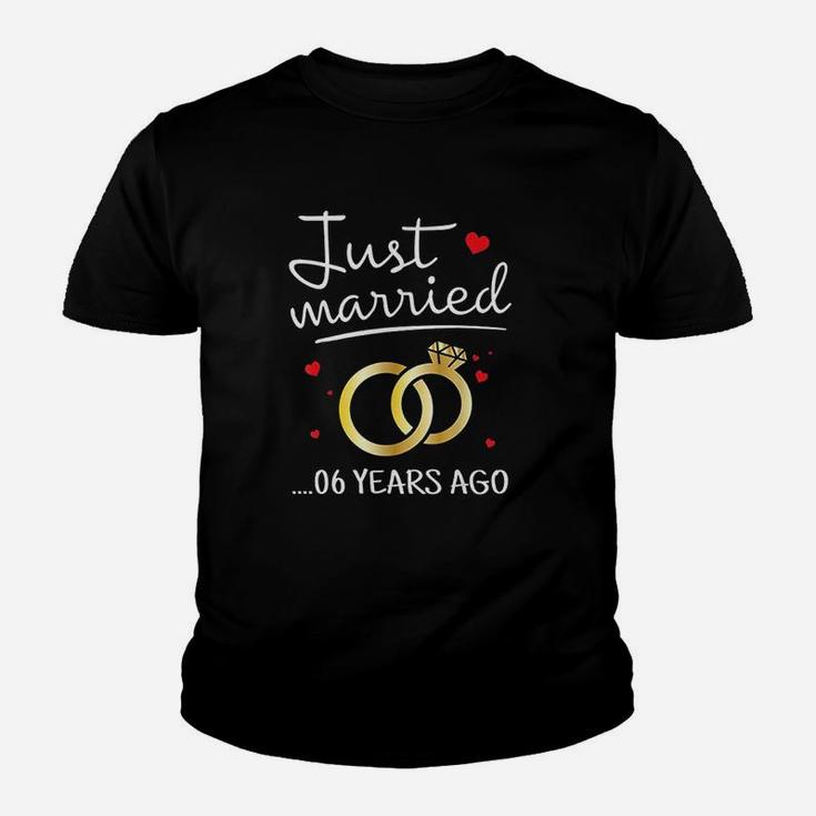 Just Married 6 Years Ago Youth T-shirt