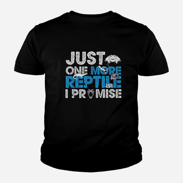 Just One More Reptile  Promise Youth T-shirt
