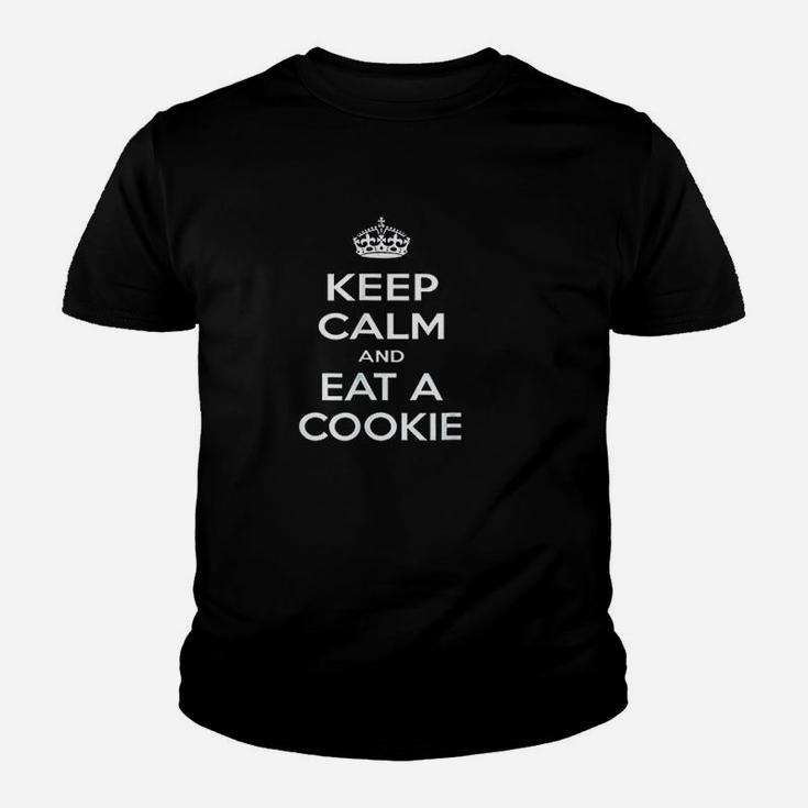 Keep Calm And Eat A Cookie Youth T-shirt