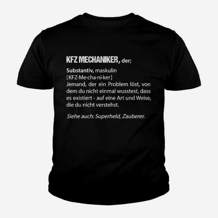 Kfz Mechaniker Wörterbuch Hier Kaufen Kinder T-Shirt