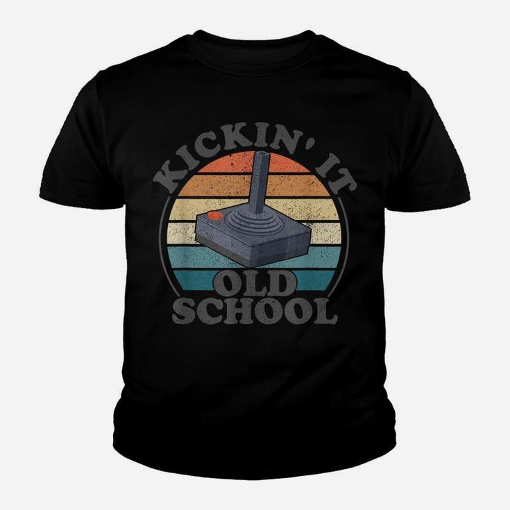 Kickin It Old School Retro 80S Video Game Gaming Gamer Gift Youth T-shirt