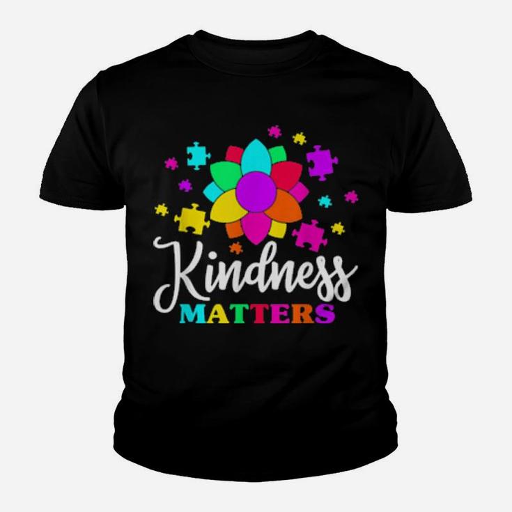 Kindness Matters Autism Awareness Autistic Autism Moms Youth T-shirt