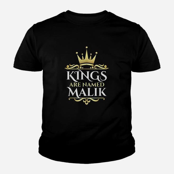 Kings Are Named Malik Youth T-shirt