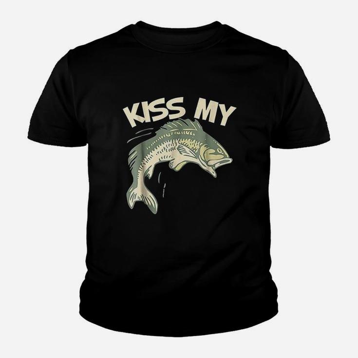 Kiss My Fishing Youth T-shirt