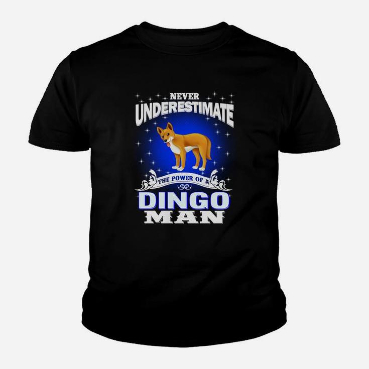 Kraft Eines Dingo-Mannes Kinder T-Shirt