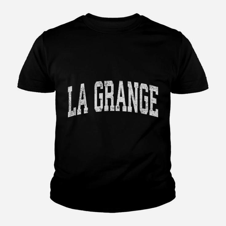 La Grange Illinois Il Vintage Athletic Sports Design Youth T-shirt