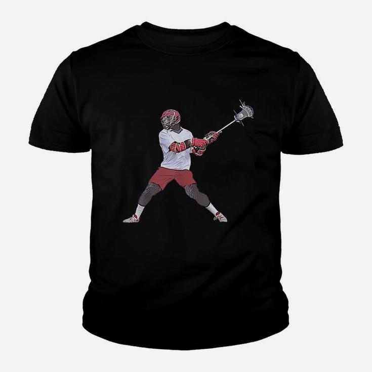 Lacrosse Bear Youth T-shirt