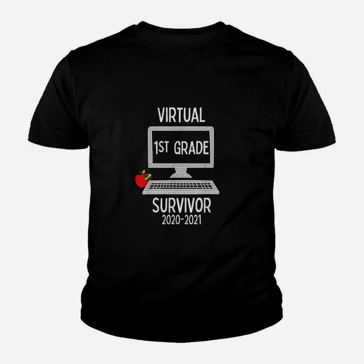 Last Day Of School Virtual 1St Grade Youth T-shirt