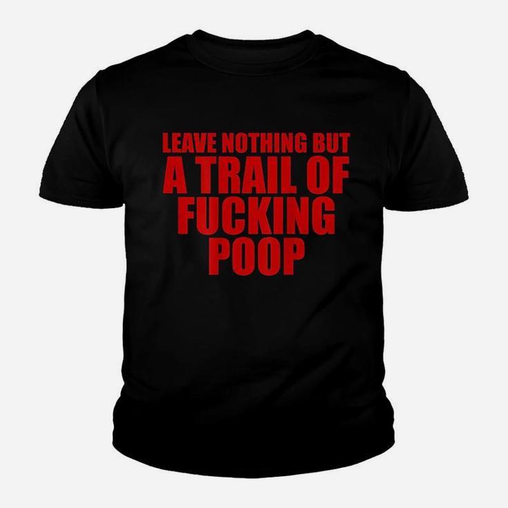 Leave Nothing But A Trail Youth T-shirt