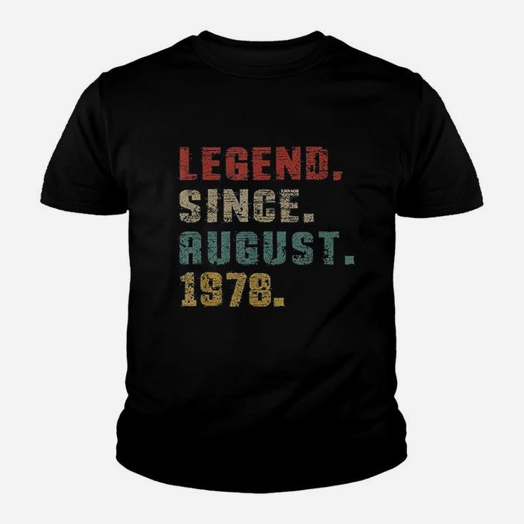 Legend Since August 1978 Youth T-shirt