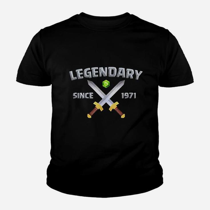 Legendary Since 1971 50Th Birthday Youth T-shirt
