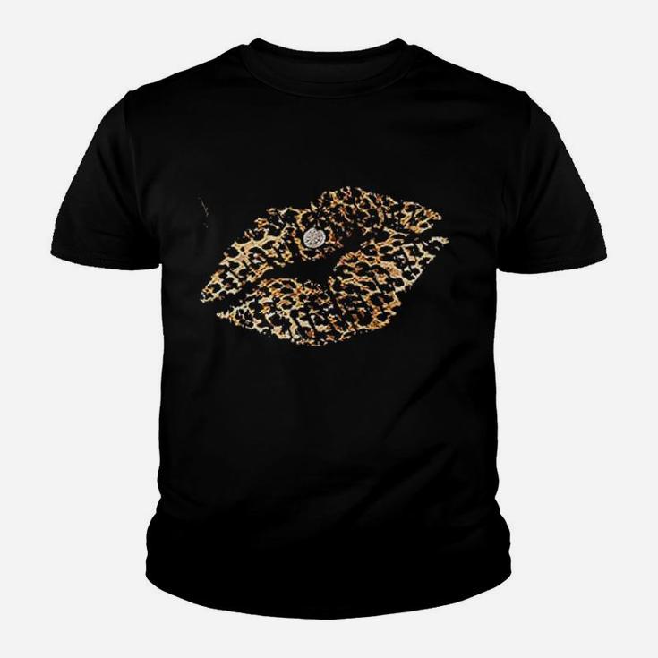 Leopard Lips Youth T-shirt