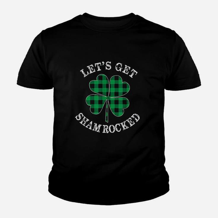 Lets Get Sham Rocked Green Youth T-shirt