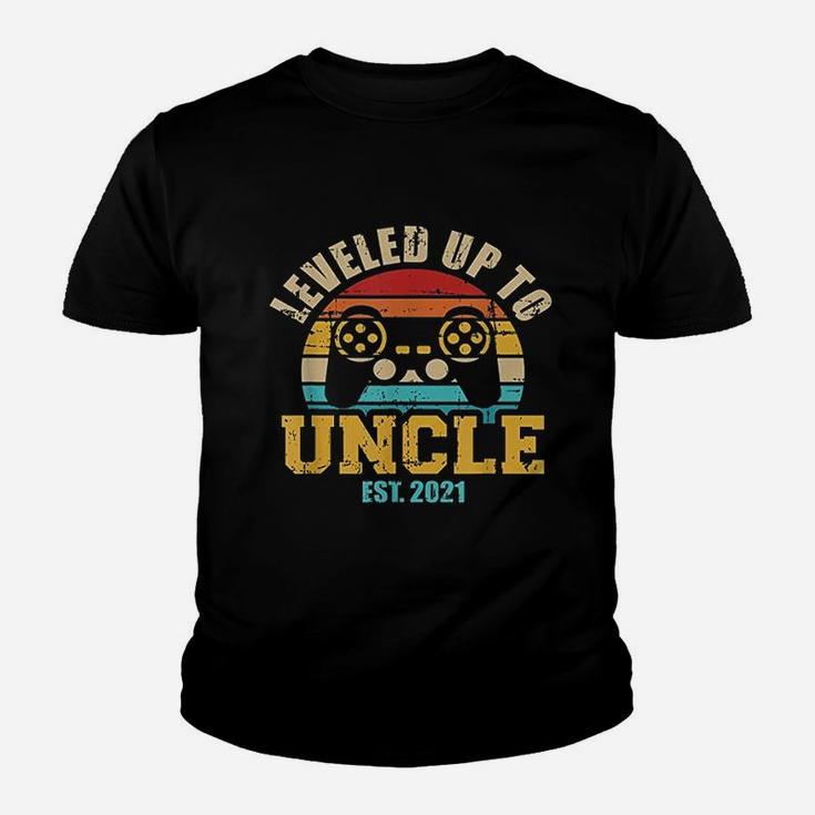 Leveled Up To Uncle Youth T-shirt