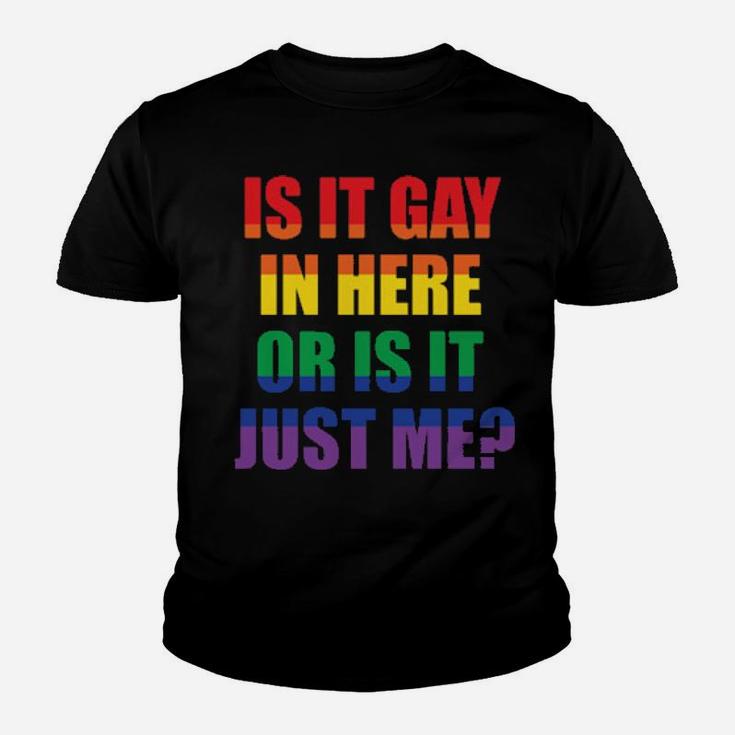Lgbt Funny Gay Lesbian Pride Rainbow Slogan Gift Youth T-shirt