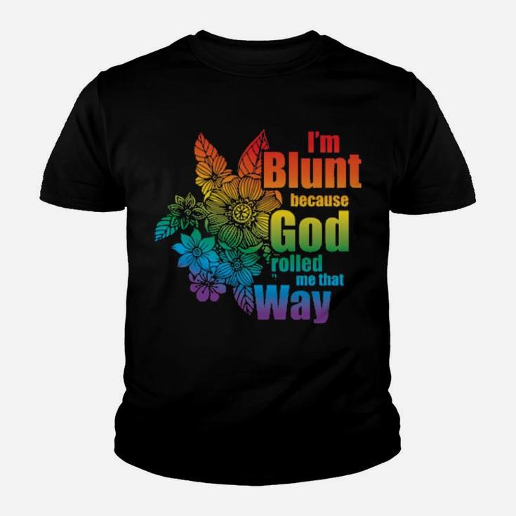 Lgbt Funny Rainbow Slogan Gay Lesbian Present Youth T-shirt