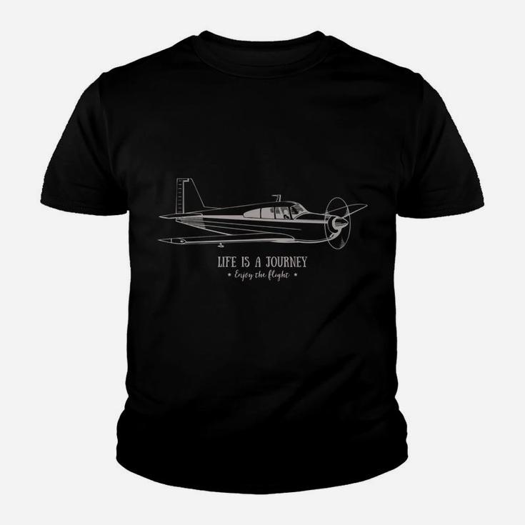 Life Is A Journey Enjoy The Flight Youth T-shirt