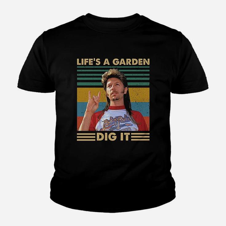Lifes A Garden Dig It Vintage Youth T-shirt