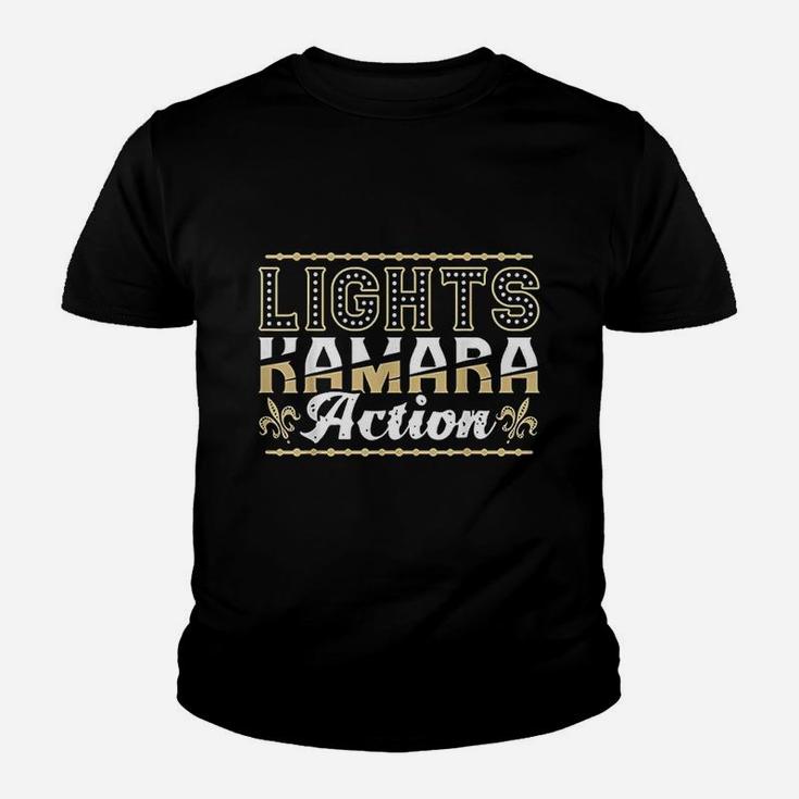Lights Kamara Action Funny Football New Orleans Youth T-shirt