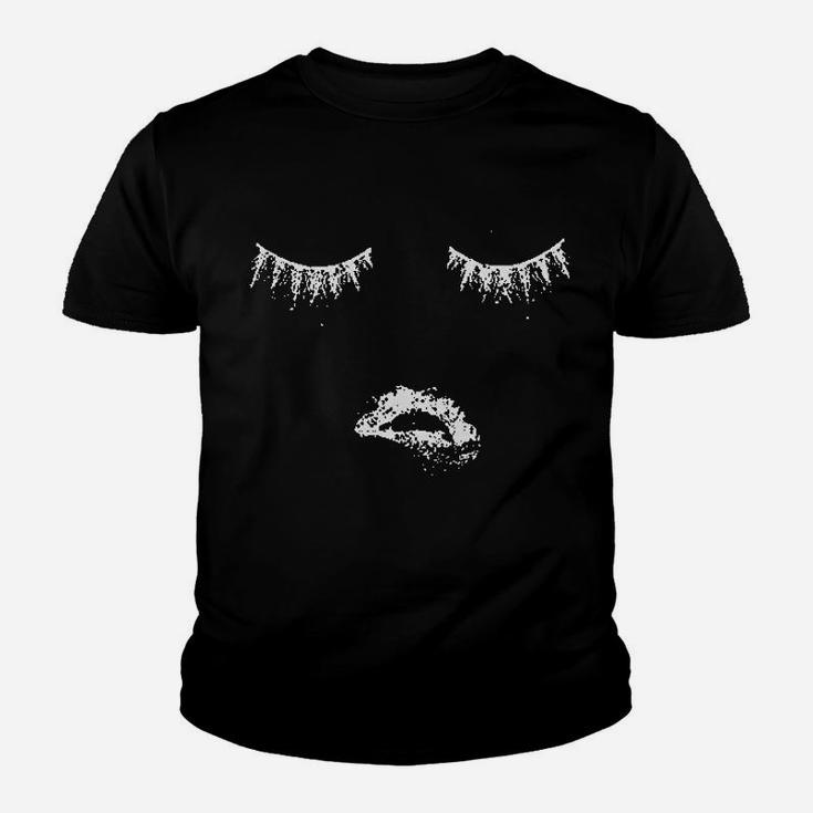 Lips And Lashes Youth T-shirt