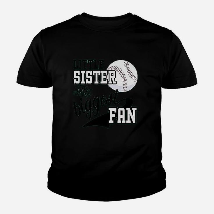 Little Sister And Biggest Fan Youth T-shirt