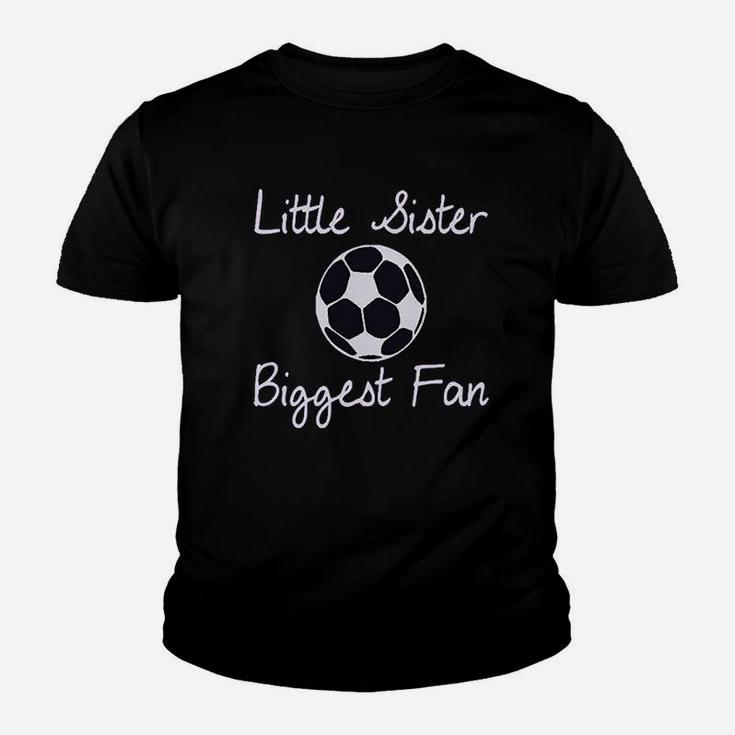 Little Sister Biggest Fan Youth T-shirt
