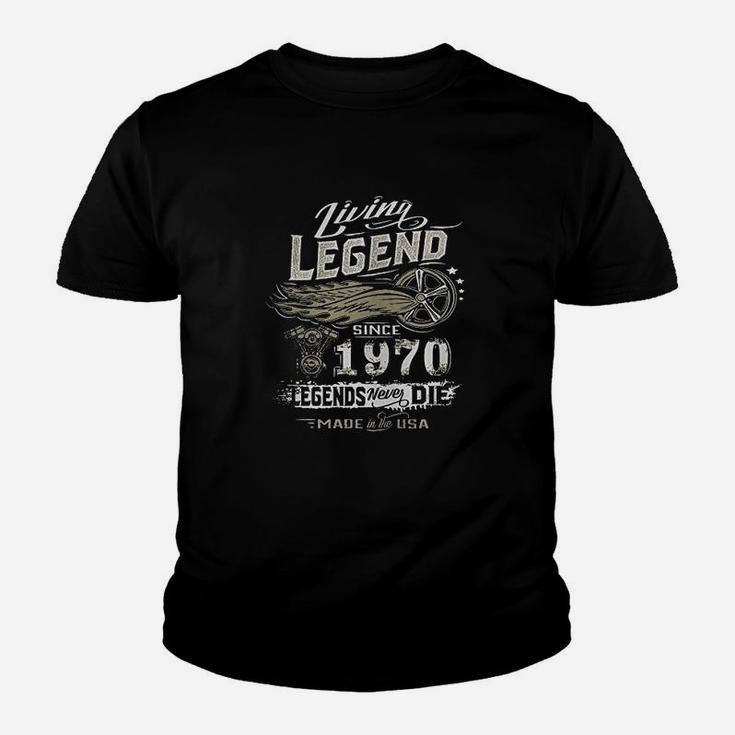 Living Legend Born In 1970 Youth T-shirt