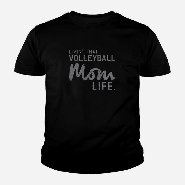 Living That Volleyball Mom Life Youth T-shirt