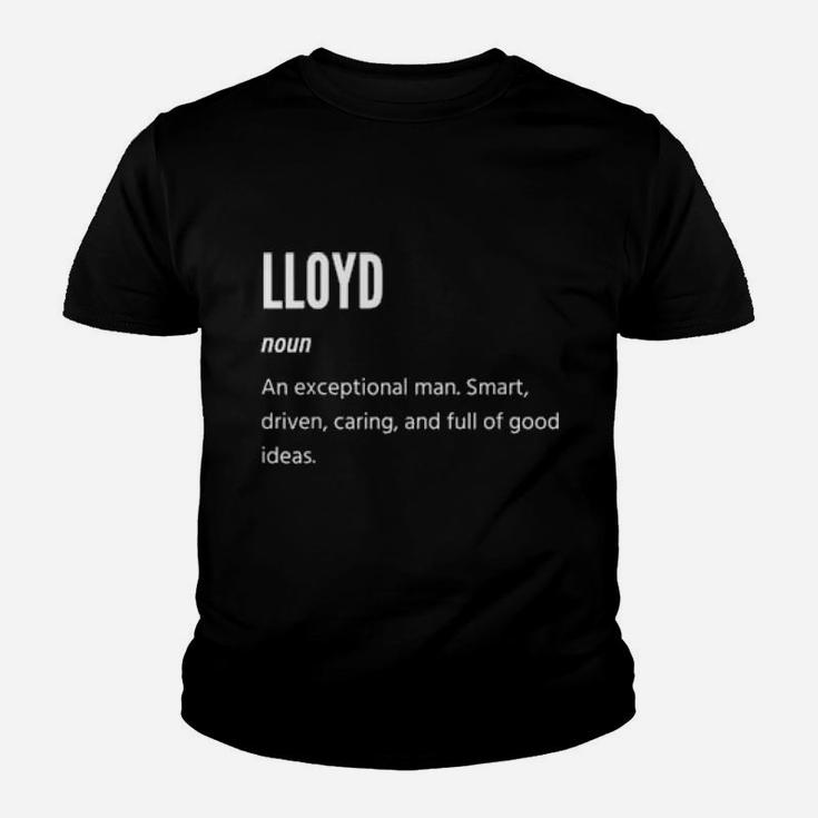 Lloyd  Noun  An Exceptional Man Youth T-shirt