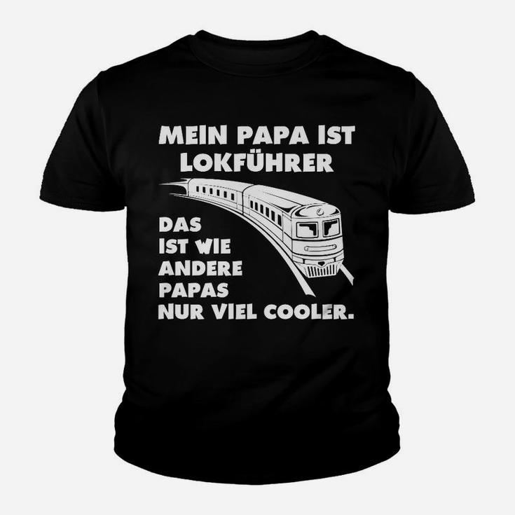 Lokführer Papa Hier Bestellen Kinder T-Shirt