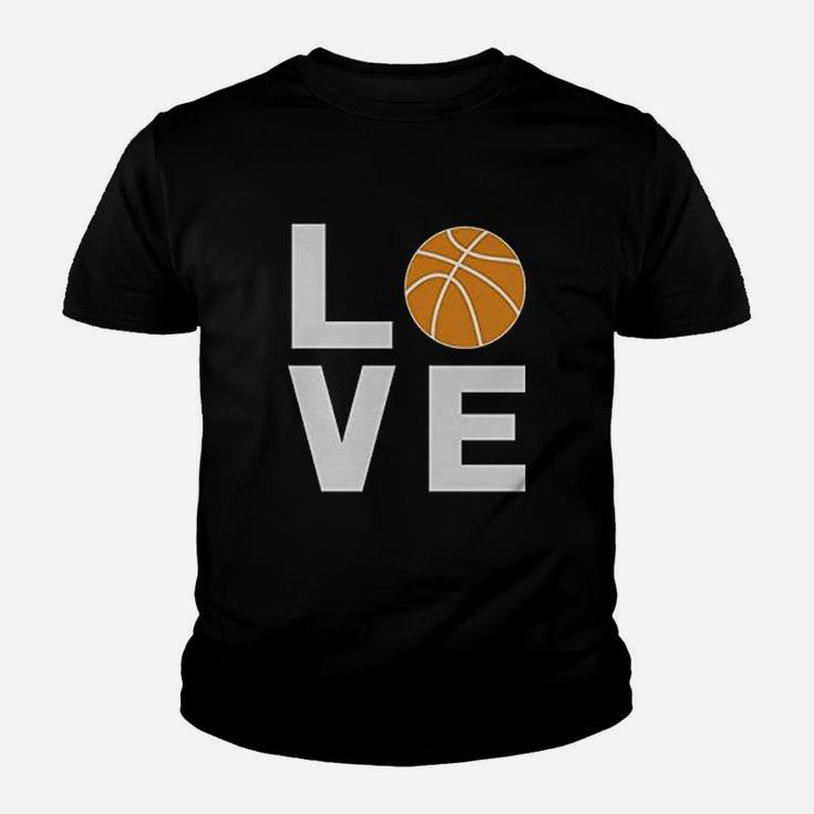 Love Basketball Gift Idea For Basketball Youth T-shirt