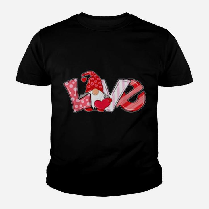 Love Letter With Gnome Design Valentine's Day Youth T-shirt