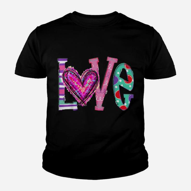 Love Nannie Life Art  Valentine Gift Classic Women Youth T-shirt